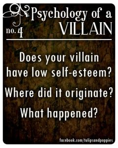 villain low self esteem